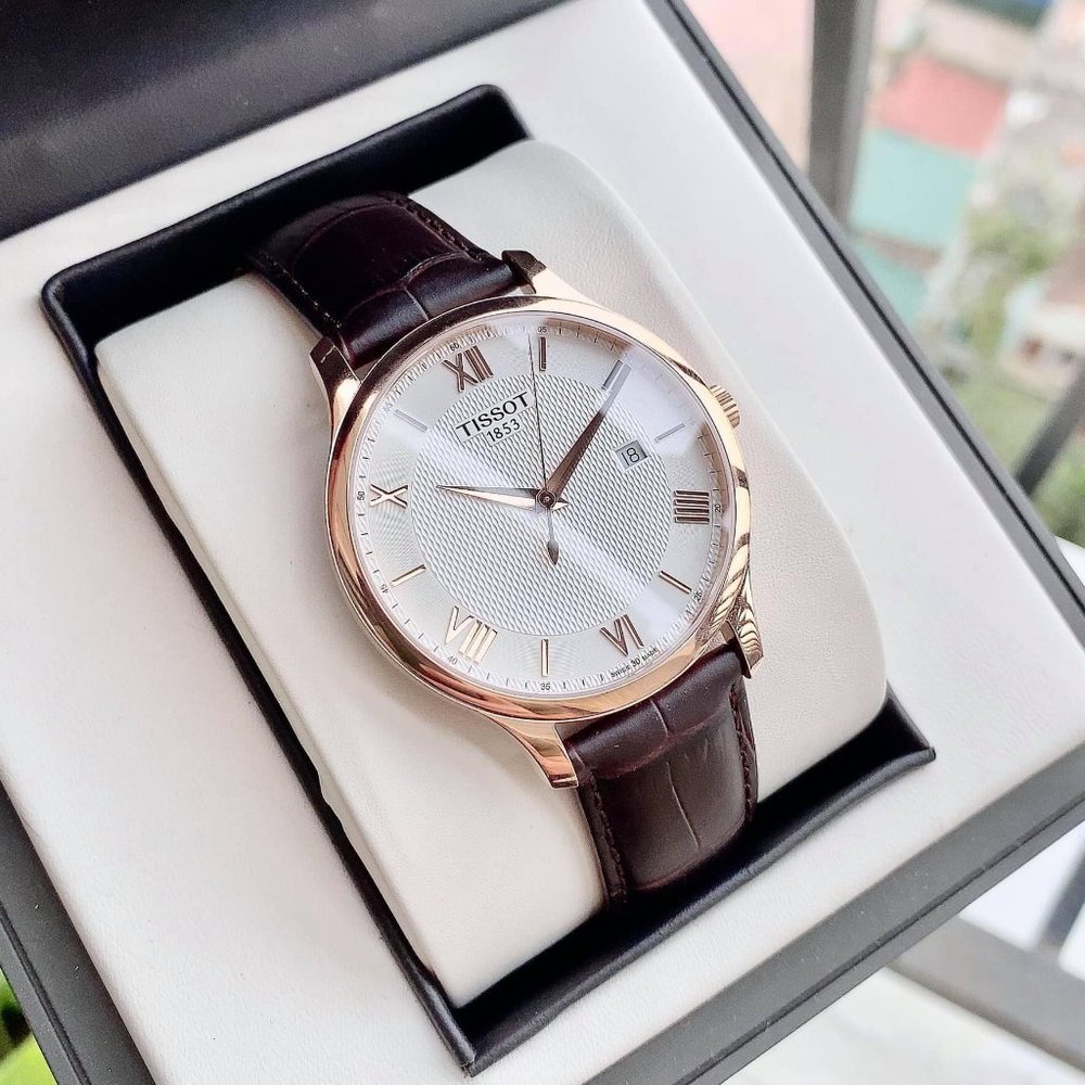 Sale! New! Tissot High-End Swiss Rose Gold Watch - Picture 5 of 5
